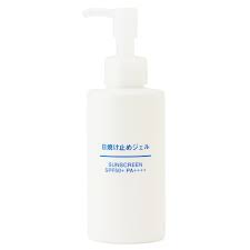 MUJI| Ryohin Keikaku Sunscreen gel SPF50+/PA++++ 150mL