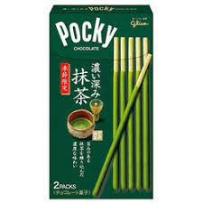 Glico Pocky Dark Deep Green Tea 2 bags