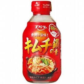 Ebara Kimchi Nabe Sauce, Bottle 300ml x12 pcs.