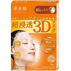 Kracie HADABISEI Super-penetrating 3D Mask Ageing Care (Super chunky) 4pcs
