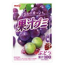 Meiji Fruit Juice Gummy Grape 51g