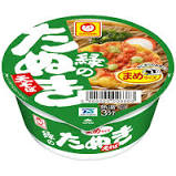Toyo Suisan Maruchan Green Bean Tanuki Tempura Soba East Cup 45g