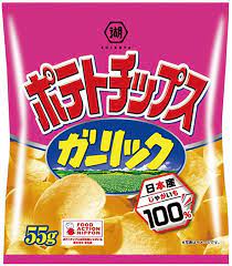 Koikeya /   [Boxed Sale] Koikeya Potato Chips Garlic 55g (12 pieces set)