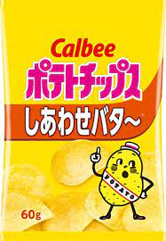 Calbee Potato Chips Shiawase(Happy) Butter 60g