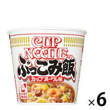 Nissin Cup Noodles Bukkomihan x 6 pcs Set