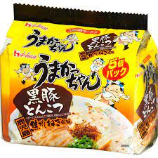 House Foods Umakacchan <Kurobuta Tonkotsu Kagoshima Charred Green Onion Flavor> 5 pack (93g x 5 servings)