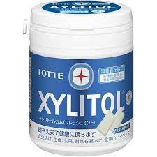 Lotte Xylitol Gum Fresh Mint F Bottle