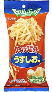 Koikeya /  Slim Bag Stick Potatoes - Lightly Salted 40g x6 pcs.