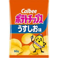 Calbee Potato Chips Usu Shio Flavor x 12 pcs.