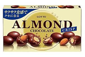 Lotte Almond Chocolate Crisp 89g x10 pieces