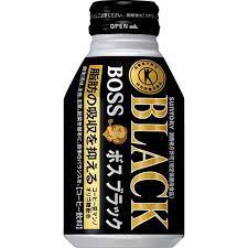 SUNTORY / Coffee Tokuho Boss Black Bottle Can 280ml x 24cans