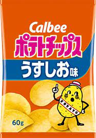 Calbee Potato Chips Usu-Shio Flavor 60g