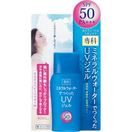 SHISEIDO Senka UV gel made from mineral water SPF50 40ml