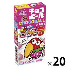 Morinaga Seika /  Choco Ball Strawberry x 20 pcs.