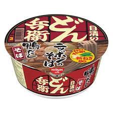 Nissin Foods Dombei Kamodashi Soba New Negi Cup 105g (12 pieces)