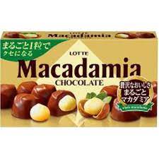 Lotte Macadamia Chocolate 9 pieces