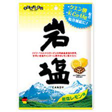 Senjaku Ame Honpo /  Rock Salt Candy Lemon Flavor 85g