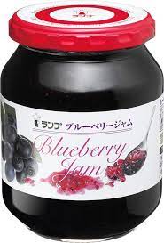 Kewpie Lamp Blueberry Jam, 380g (jar)