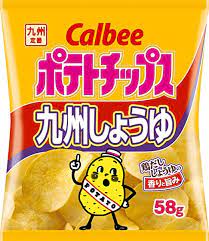 Calbee Potato Chips Kyushu Soy Sauce