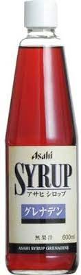 Asahi Syrup Grenadine 600ml