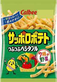 Calbee Sapporo Potato Mumble Vegetable 24g