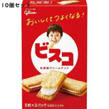 Glico Bisco 3pack (5 sheets) x 10 pcs.