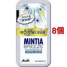 Asahi Group Foods Mintia Breeze Crystal Silver 30 grains x 8 pieces