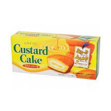 Lotte Custard Cake 6pcs x5pcs Set