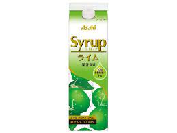 Asahi Syrup Lime Juice 1L