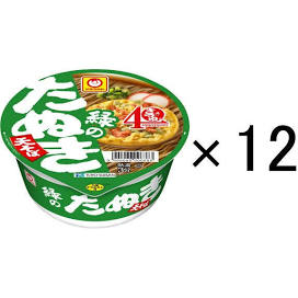 TOYO SUISAN Maruchan Midori no Tanuki Ten Soba Higashi (12 pack) 1212g