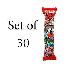 Risca / Risca Umaibo  Corn Snack Takoyaki Flavor x 30 pieces Set