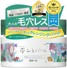 Rosette Yumemiru Balm Sea Mud Smooth Moisture 90g Herbal Citrus Scent