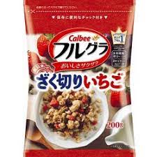 Calbee Fru gula Chopped Strawberry 200g x 6 pieces