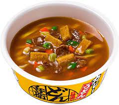 [Box sale] Nissin Foods Dombei Curry Udon Cup (East) 91g (12 pieces)
