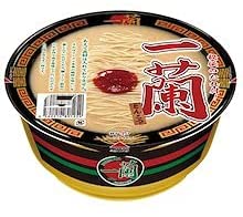 Ichiran pork cup Noodles with Secret Spice Japanese Ramen
