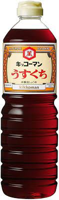 KIKKOMAN Soy Sauce (Light Taste) 1L x6 pcs.
