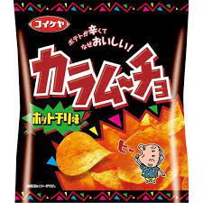 Koikeya /  Karamucho Chips Hot Chili Flavor