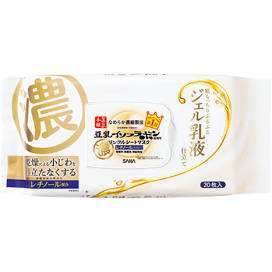 Tokiwa Pharmaceutical Industry Sanna Nameraka Honpo Wrinkle Sheet Mask N 20 Sheets
