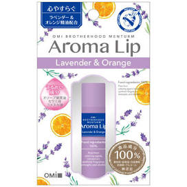 Omi Brothers Co. Mentharm Aroma Lip Lavender & Orange 4g