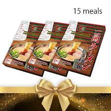 Ichiran W11 Event Limited Price Special Set] Ichiran Ramen Hakata Thin Noodles 5 Servings with Ichiran's Special Red Secret Powder 3 pcs Set