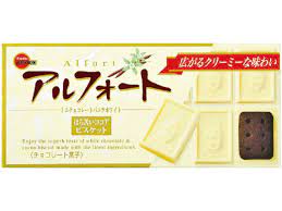 Bourbon Alfort Mini Chocolate Vanilla White 12 pieces x10 pieces set