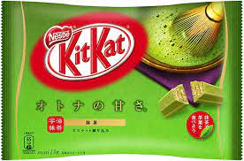 Nestlé Japan /  Kit Kat Mini Otona(Adult) no Amasa(Sweetness) Matcha 13pcs