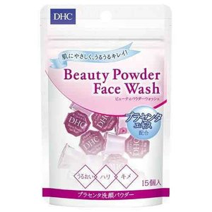 DHC Beauty Powder Wash 0.02 oz (0.4 g) x 15 Pcs Placenta Facial Cleansing Powder