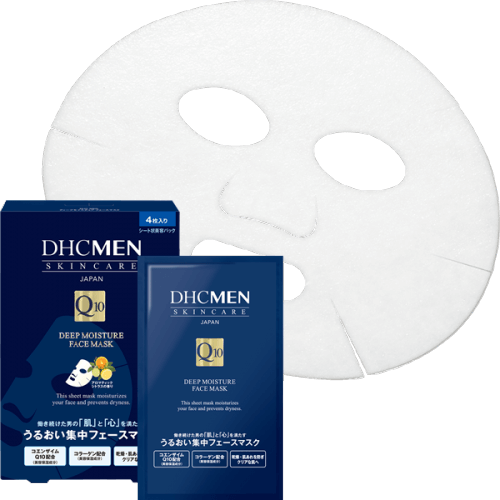 DHC MEN Deep Moisture Face Mask 4 Sheets