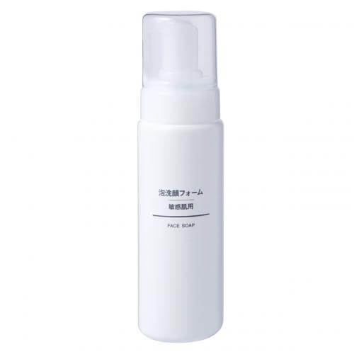 MUJI Foaming Face Wash Foam for Sensitive Skin 200ml