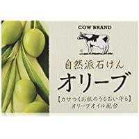 Cow Brand Natural Soap Olive 100g x 3