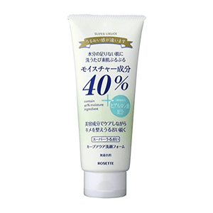 Rosette 40% Super Moisturizing Keep Aqua Facial Cleansing Foam 168g