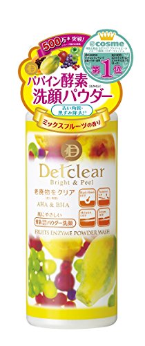 DET Clear Bright & Peel Fruit Enzyme Powder Wash 75g