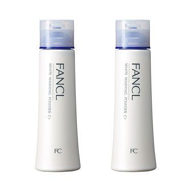 FANCL White Face Wash Powder C+ 50g x 2 bottles