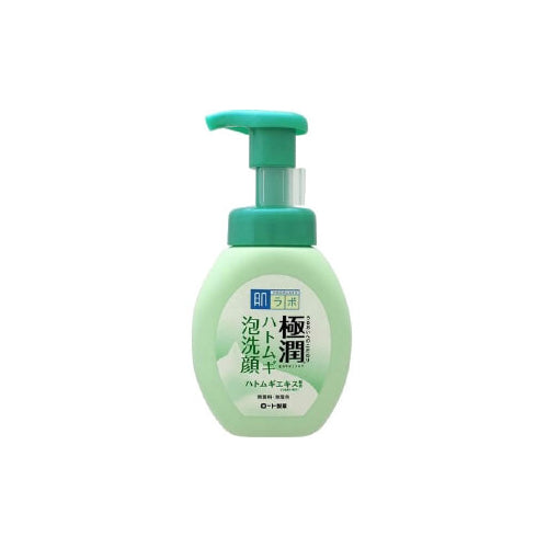 ROHTO Hada Labo Gokurajun Hatomugi Foam Face Wash 160ML